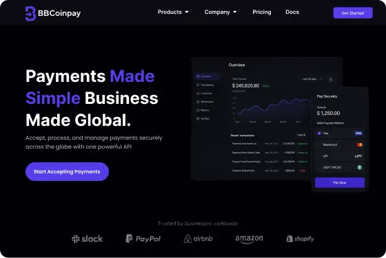 BBCoinpay Crypto Payment Gateway